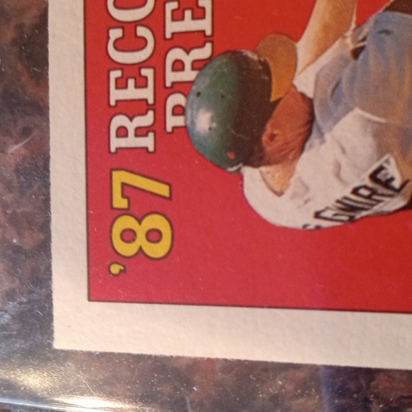 1988 Topps Mark McGwire ERROR #3 Card⚾ - Picture 5 of 17